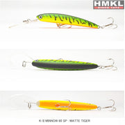 Naluca HMKL K-II Minnow 60 Suspending - 3.6g 6cm Matte Tiger
