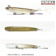 Naluca HMKL Micro Minnow i-BULL 45mm Trout Area 2.4g Super Wakasagi