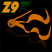 Naluca INSOMNIA Z9, Orange UV, 21g, 14cm, 2buc/pac