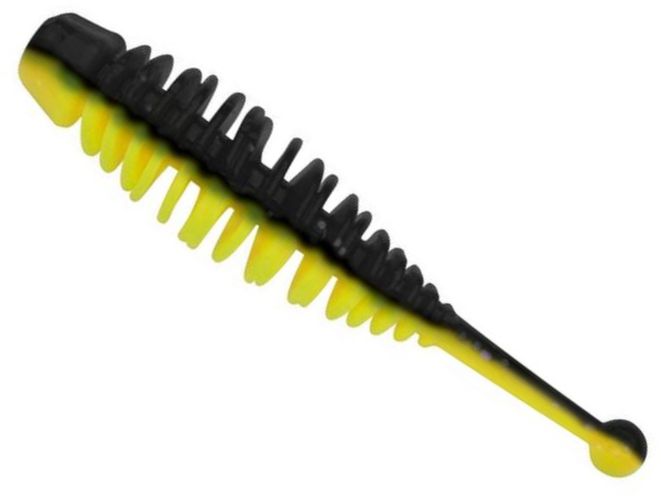 Naluca Power Baits Power Naiad, Black/Sunshine Yellow, 3cm, 12buc/plic