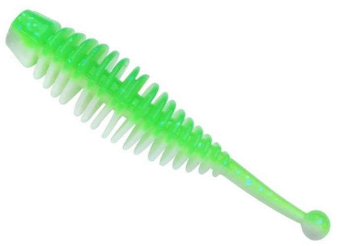 Naluca Power Baits Power Naiad, Spring Green Snsne White, 3cm, 12buc/plic