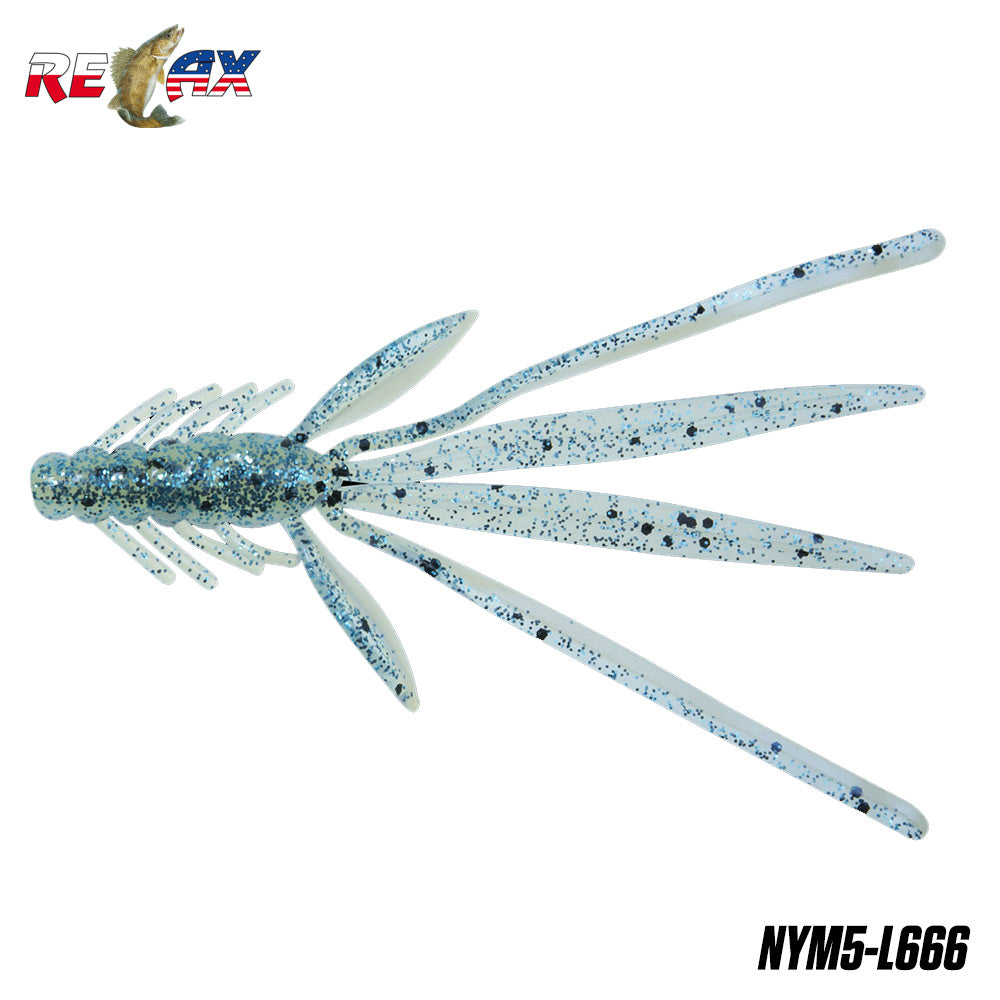 Naluca Relax Nymph Laminated 14cm L666 5buc/plic