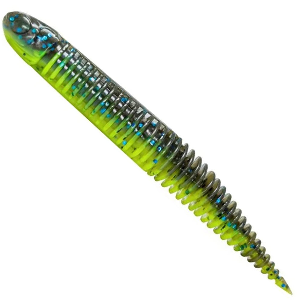 Naluca SAVAGE GEAR Ned Dragon Tail Slug Chartreuse Pumpkin 5buc