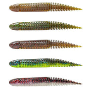 Naluca SAVAGE GEAR Ned Dragon Tail Slug Clear Water Mix 5buc