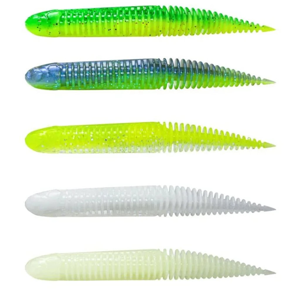 Naluca SAVAGE GEAR Ned Dragon Tail Slug Dark Water Mix 5buc