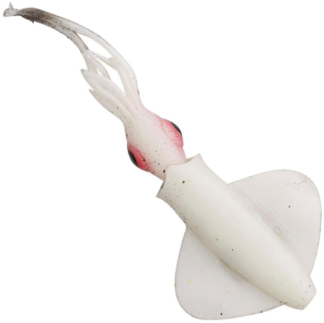 Naluca SAVAGE GEAR Swim Squid LRF, Wite Glow Cuttlefish, 0.8g, 5cm, 5buc/pac
