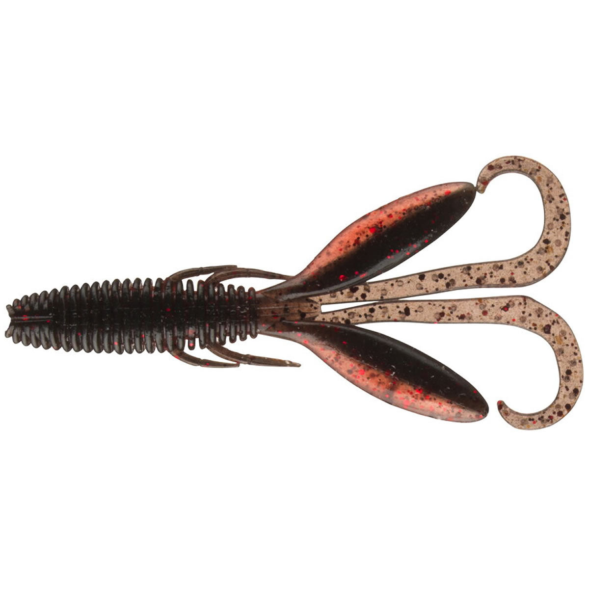 Naluca Soft Daiwa Steez HOG3 7.6cm, Red Crawfish, 8buc/pac