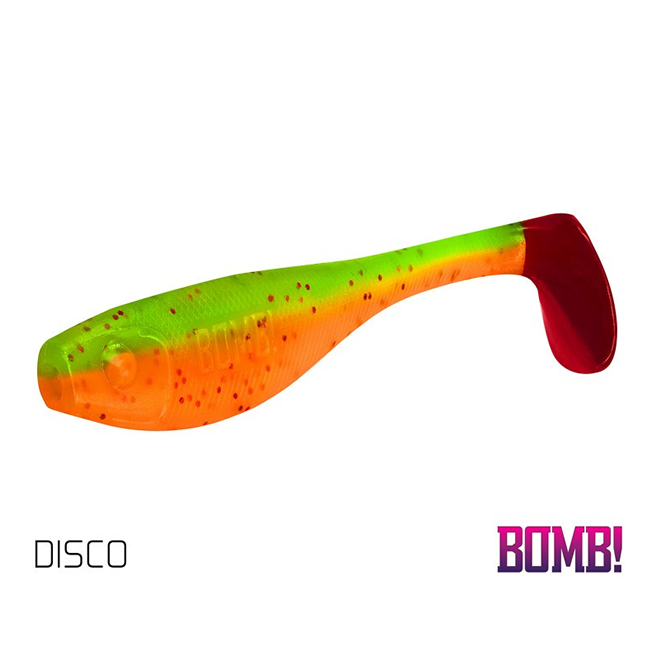 Naluca Soft Delphin BOMB Fatty  5buc 10cm Disco