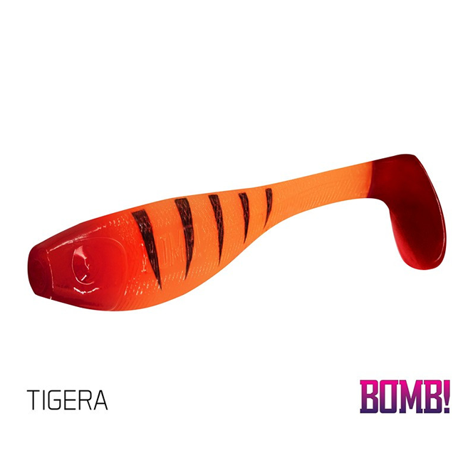 Naluca Soft Delphin BOMB Fatty  5buc 12cm Tigera
