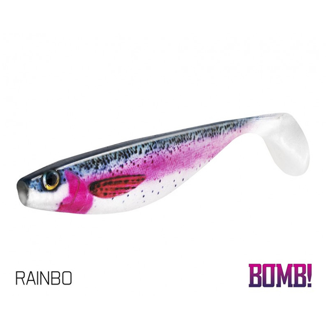 Naluca Soft  Delphin BOMB HYPNO  2buc 17cm 3D RAINBO