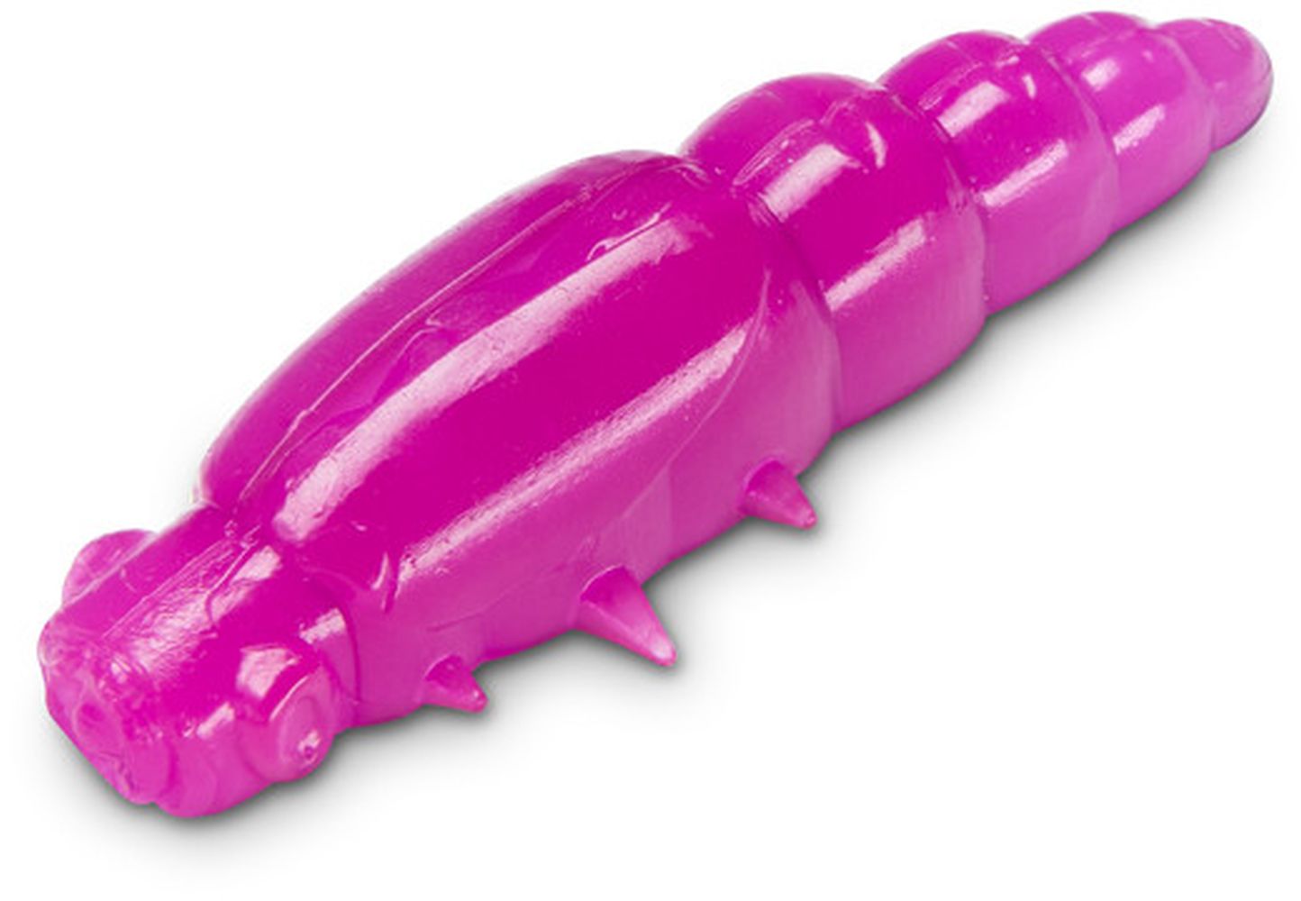 Naluca Soft Delphin Bugo Cheese Grub, Pinky, 4cm, 15buc/cutie