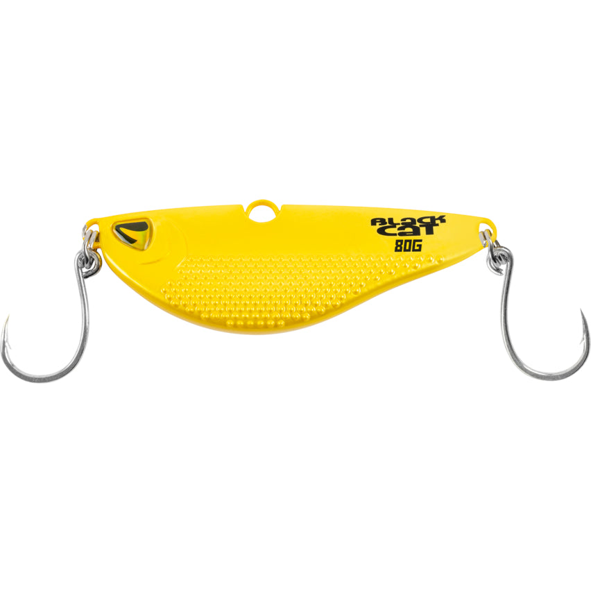 Naluca Somn BLACK CAT Heavy Vibe V Lure Yellow, 80g, 1buc/pac