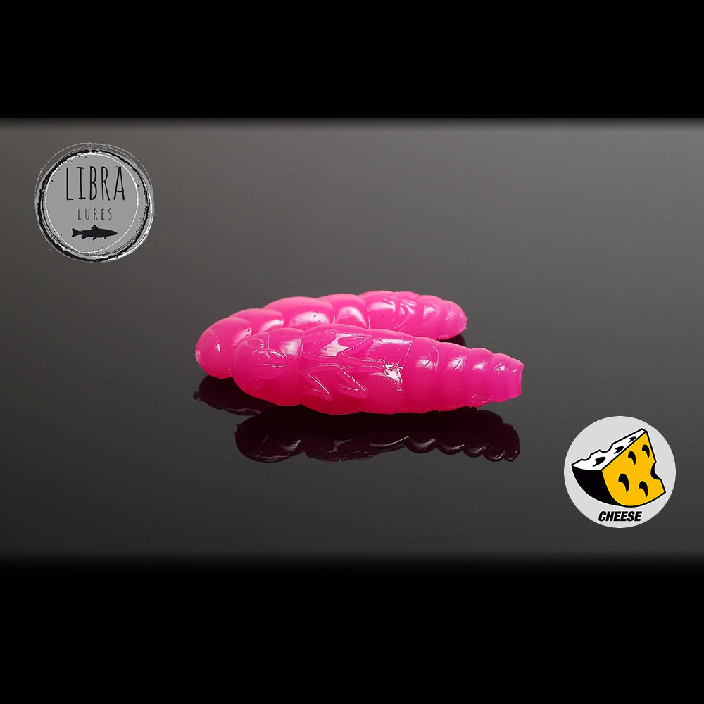 Naluca Worm Libra Largo 3.5cm 019 Cheese 10buc/borcan