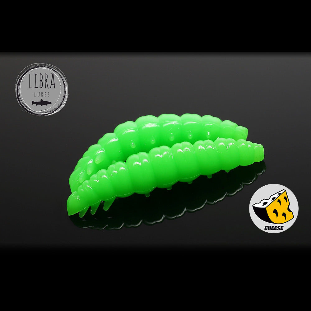 Naluca Worm Libra Larva 3.5cm 026 Cheese 12buc/borcan