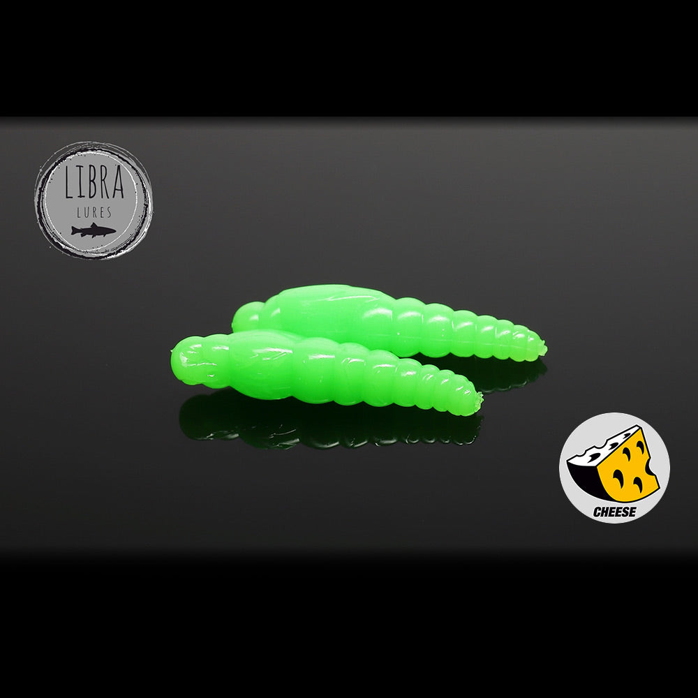 Naluca Worm Libra Lures Largo Slim 3.4cm Cheese 026