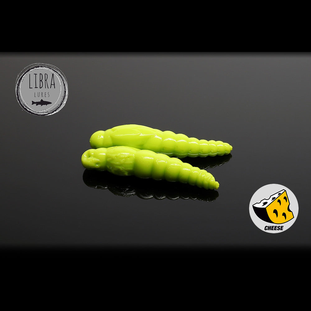 Naluca Worm Libra Lures Largo Slim 3.4cm Cheese 027