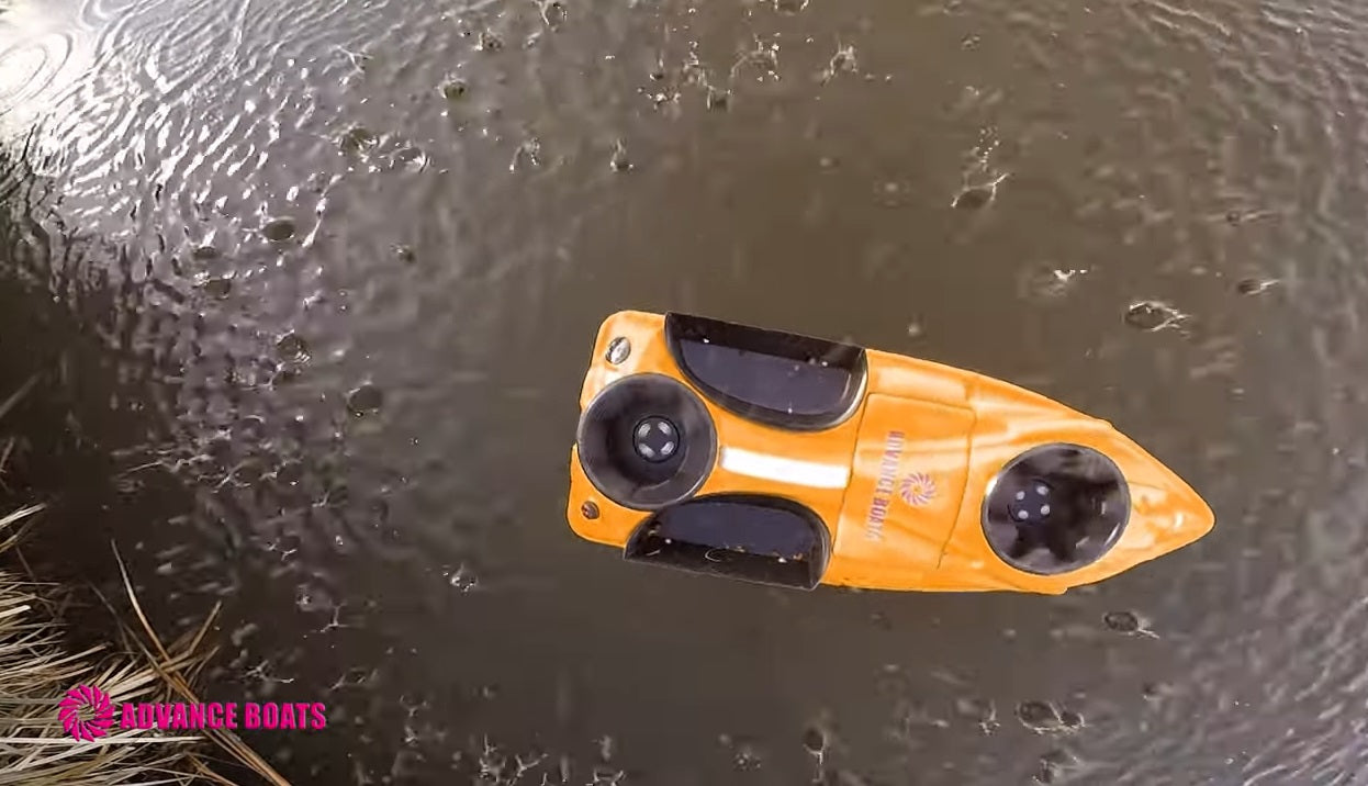 Navomodel Plantat ADVANCE BOATS Spreader2 Brushless 2 Cuve Laterale +2 Cuve Rotunde Centrifuge