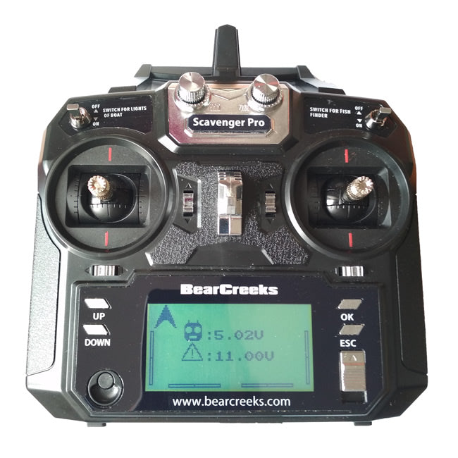 Navomodel Plantat BearCreeks Scavenger Pro Baitboat Plus GPS si Autopilot