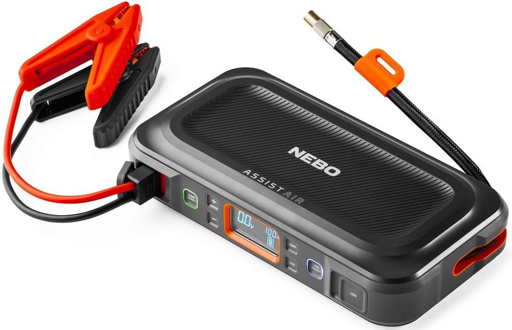 Nebo Assist Air Jump Starter, 24.2x11.8x4.9cm