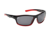 OCHELARI POLARIZATI FOX RAGE Transparent Red/Black Sunglasses Grey Lense
