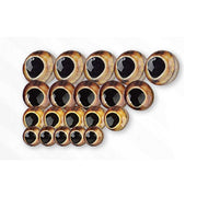 OCHI DE PESTE SAVAGE 3D 6, 8, 9 si 11MM, 40BUC/PAC