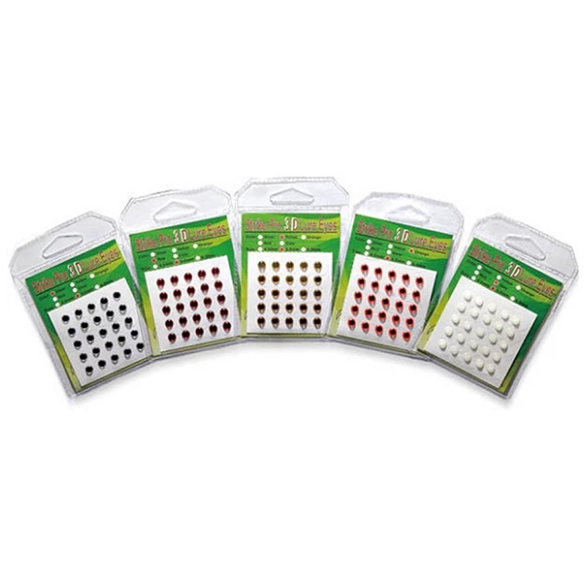 OCHI DE PESTE STRIKE PRO AUTOADEZIV 4MM ROSU 