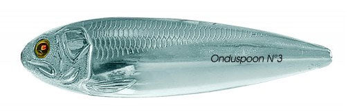 ONDUSPOON SEBILE N2-SSK 95mm 16,5gr - S-SILVER 
