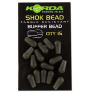 OPRITOARE KORDA SHOK BUFFER BEAD WEEDY GREEN 15BUC/PLIC