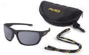 Ochelari AVID See Thru Opti Wrap Polarised Sunglasses Grey Lens