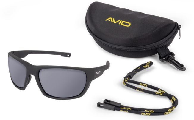Ochelari AVID See Thru Opti Wrap Polarised Sunglasses Grey Lens