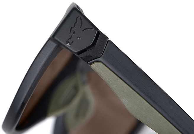 Ochelari FOX Collection Green Black Shades, Brown Lens