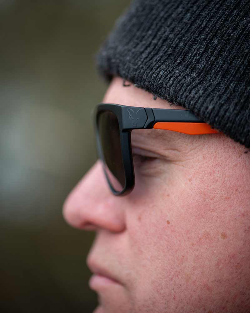 Ochelari FOX Collection Orange Black Shades, Grey Lens