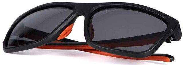 Ochelari FOX Collection Orange Black Shades, Grey Lens