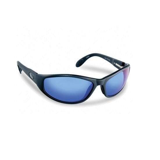 Ochelari Flying Fisherman Viper Black Smoke Blue Mirror