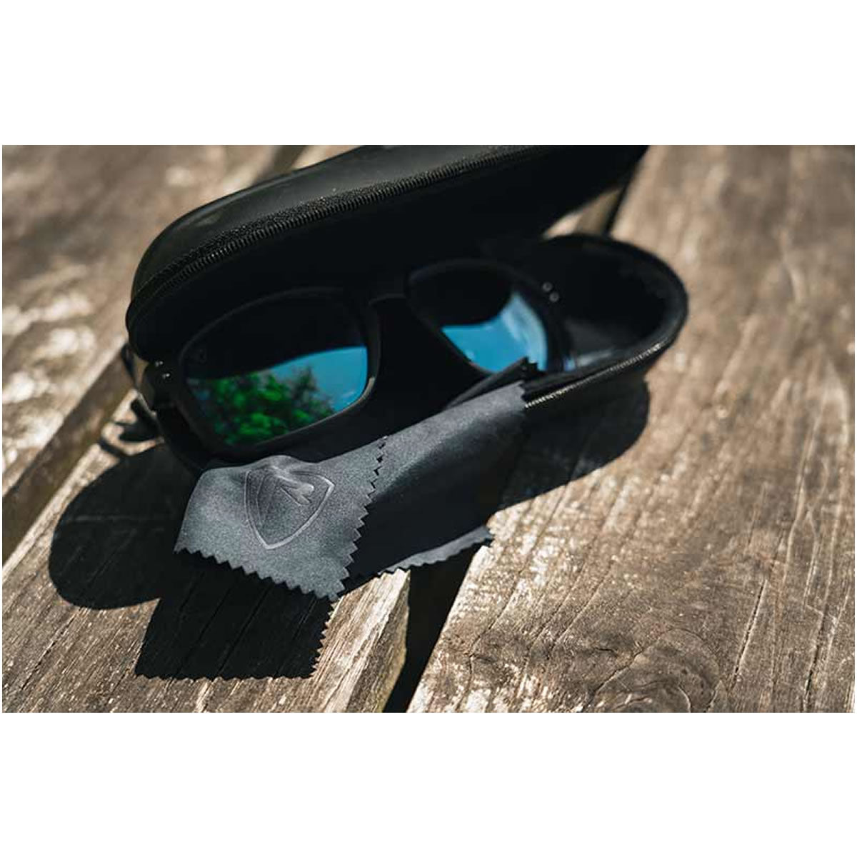 Ochelari Polarizanti FOX RAGE Transparent Black Brown Lens Mirror Blue
