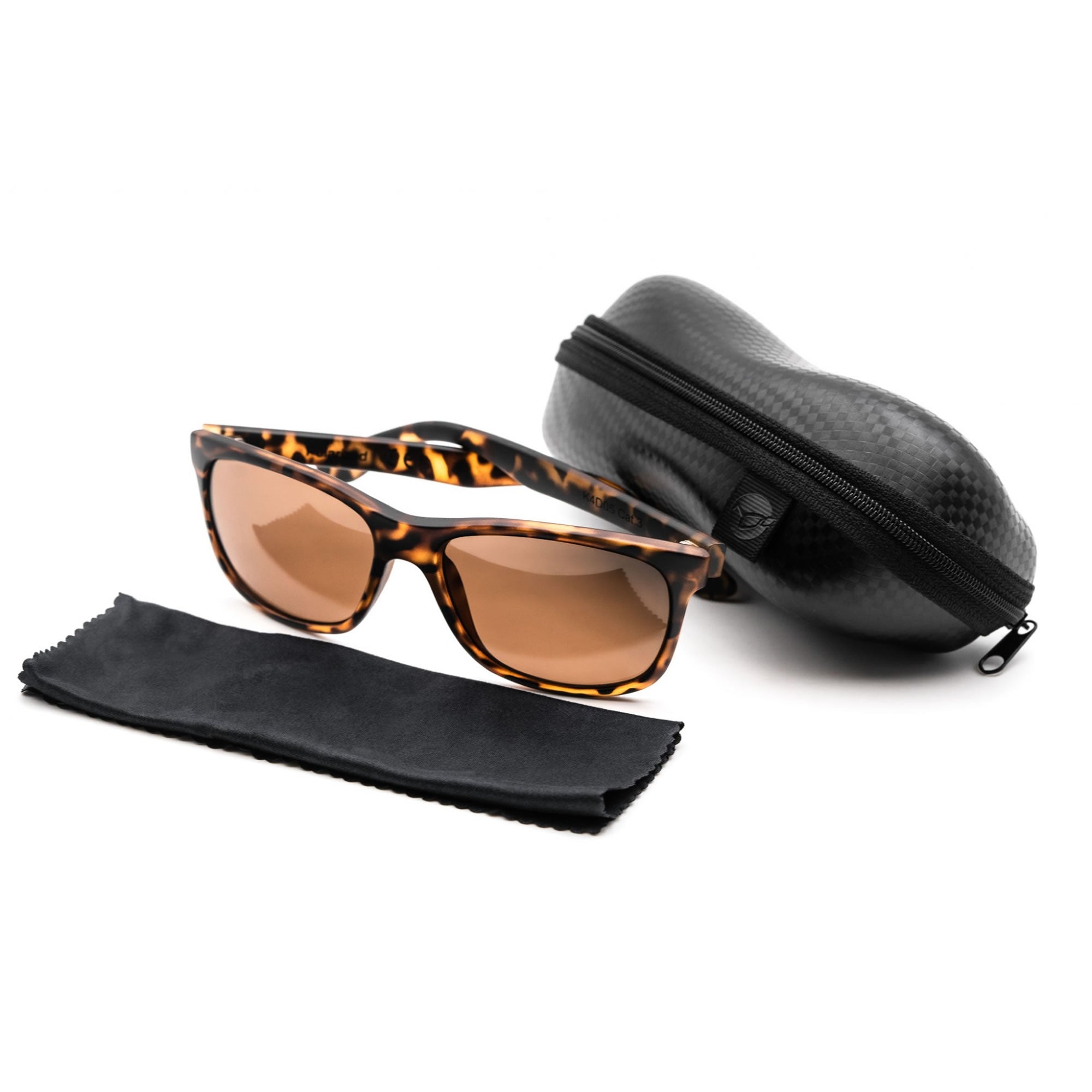 Ochelari Polarizati KORDA Classics, Matt Tortoise / Yellow Lens