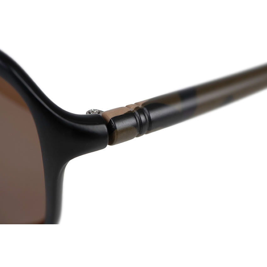 Ochelari de Soare Fox AV8 Black &amp; Camo, Brown Lense