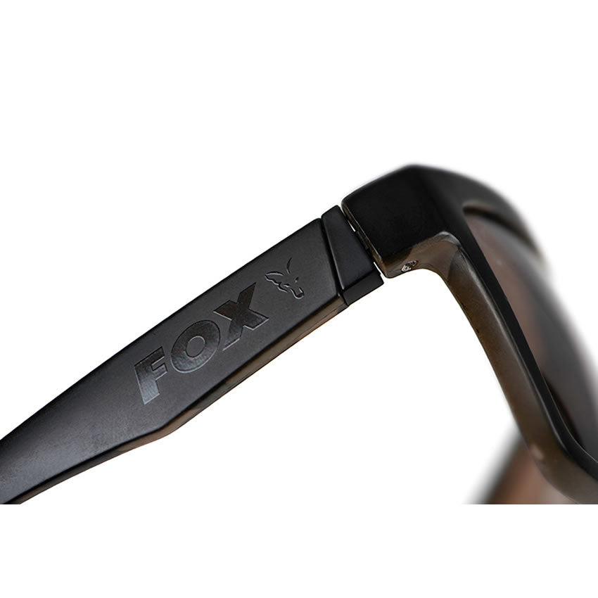 Ochelari de Soare Fox Avius Black Camo, Brown Lense
