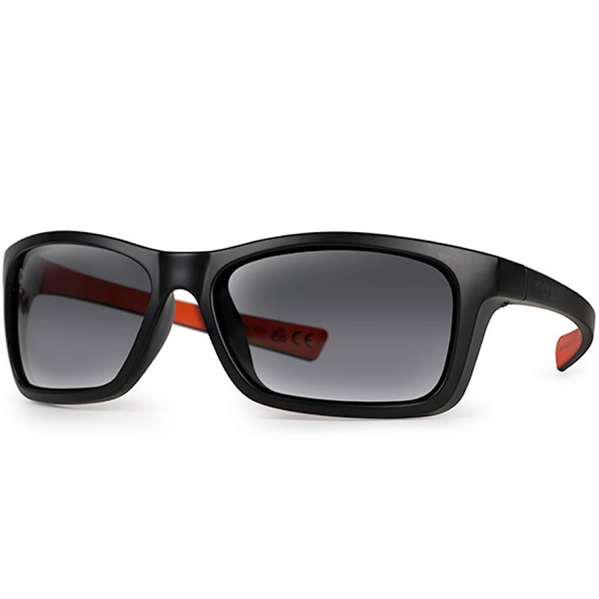 Ochelari de Soare Fox Collection Wraps Black &amp; Orange, Brown Lens