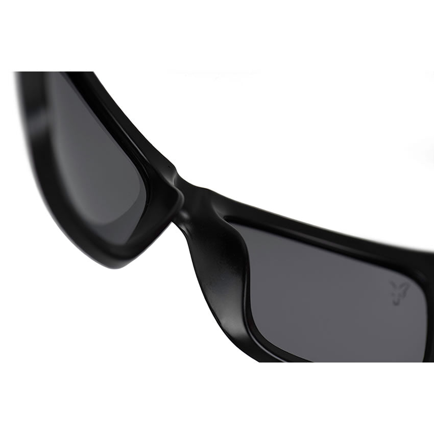 Ochelari de Soare Fox Collection Wraps Black &amp; Orange, Brown Lens