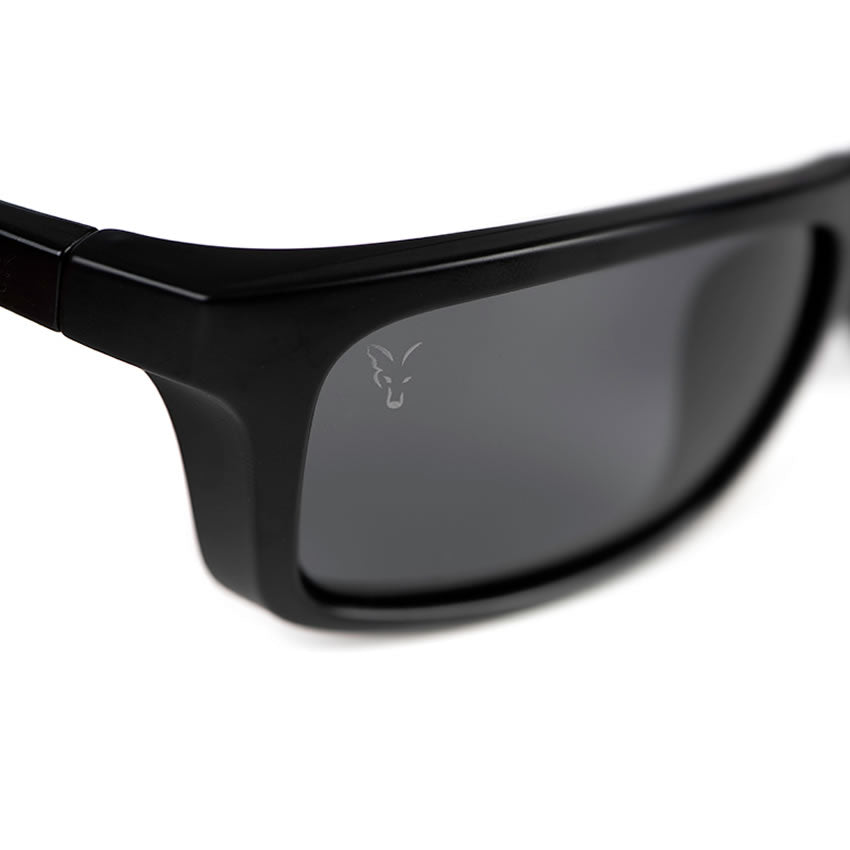 Ochelari de Soare Fox Collection Wraps Black &amp; Orange, Brown Lens