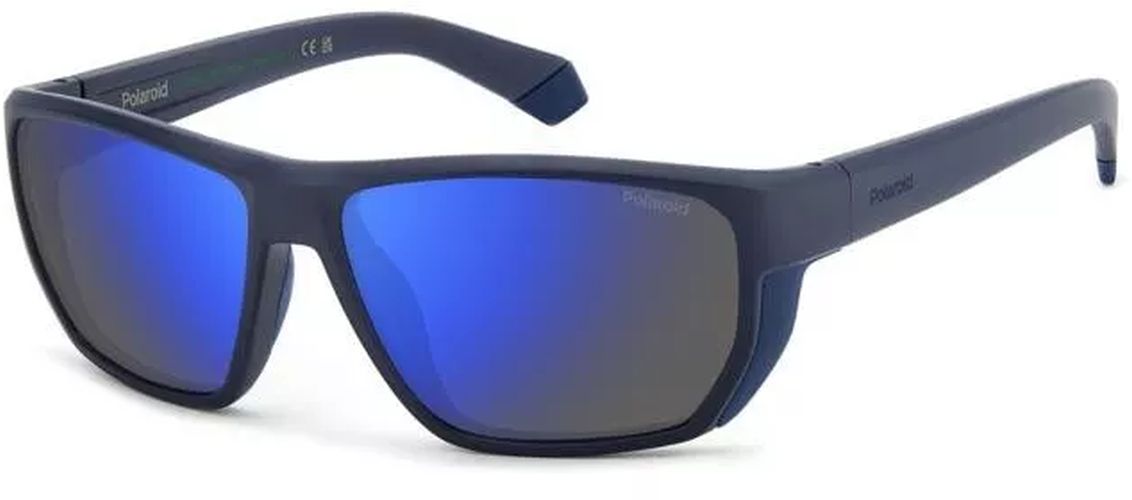 Ochelari de Soare POLAROID 7057/S PYW 60 15, Matt Blue Eco