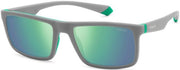 Ochelari de Soare POLAROID PLD 2134/S 3U5/5Z, 56mm, Gri-Verde