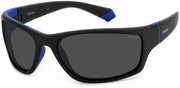Ochelari de Soare POLAROID PLD 2135/S D51/M9, 65mm, Black-Blue