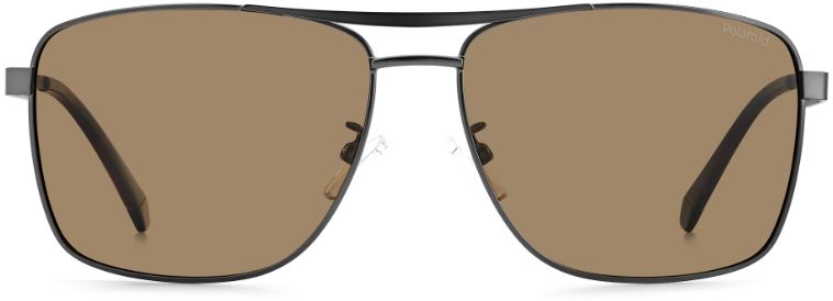 Ochelari de Soare POLAROID PLD 2136/G/S/X R80/SP, 61mm, Argintiu-Maro