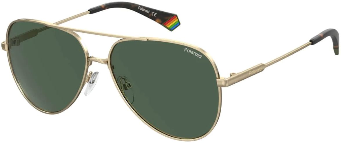 Ochelari de Soare POLAROID PLD6187/S J5G/UC, 60mm, Auriu-Verde