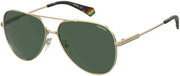 Ochelari de Soare POLAROID PLD6187/S J5G/UC, 60mm, Auriu-Verde