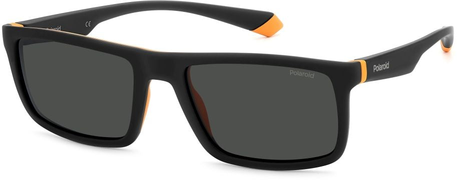 Ochelari de Soare POLAROID Rectangular PLD 2134/S 8LZ/M9, 56mm, Negru
