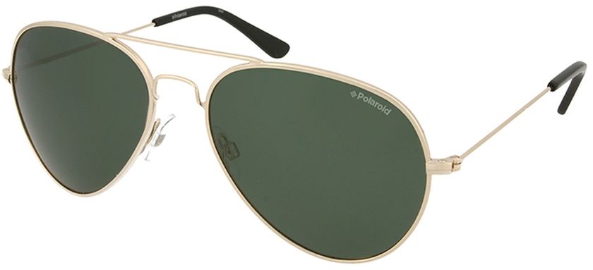 Ochelari de Soare POLAROID Unisex 04213 00U/H8 Aviator, 58mm, Metal-Verde