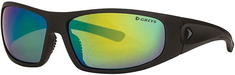 Ochelarii De Soare Greys G1, Matt Carbon/Green Mirror